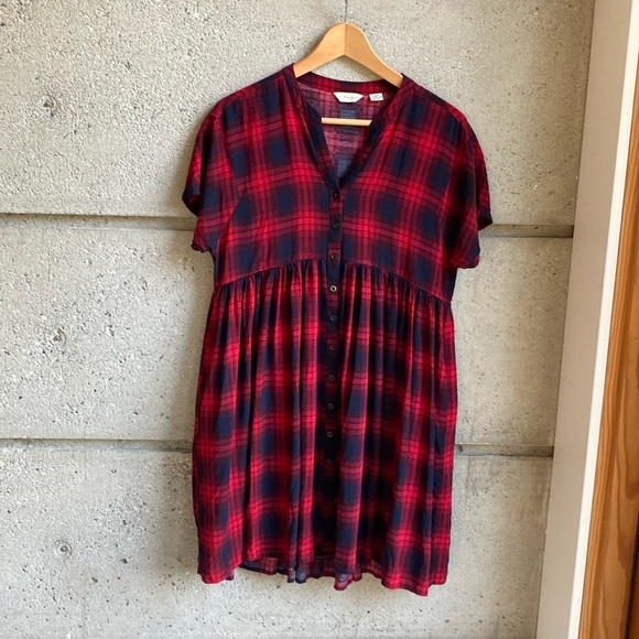 Anthropologie 11.1 Tyhlo Plaid Dress - Picture 1 of 6